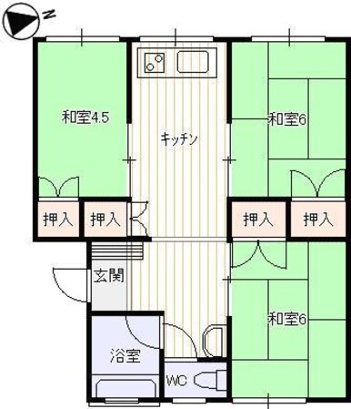 マルベリーマンションの物件間取画像